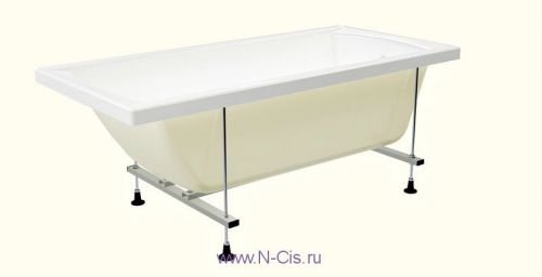 Метакам Стандарт — 170x70 ванна с монтажным комплектом в Будённовске