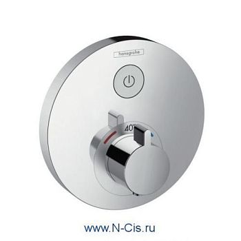 Hansgrohe 15744000 Наружняя часть термостата 1 потребитель Shower Select в Будённовске